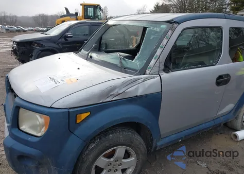 2005 Honda Element Ex из США, поврежденный, VIN 5J6YH28655L009793